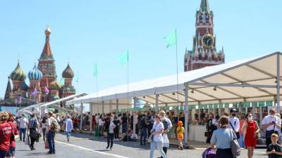 Фестиваль «Красная площадь» в Москве посетили 50 тысяч человек