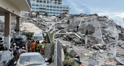 Обрушение дома в Майами. 159 пропавших без вести, спасатели слышат стук из-под завалов