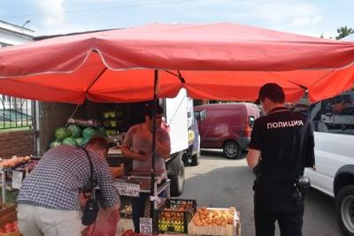 Случай несанкционированной торговли выявлен в Серпухове