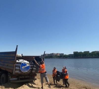 В Астрахани готовят к открытию два пляжа