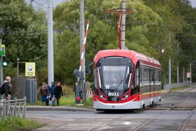В Невском районе час не ходили трамваи из-за смерти пассажира