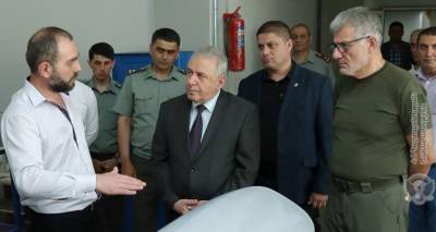 Вагаршак Арутюнян ознакомился с производством беспилотников в Армении