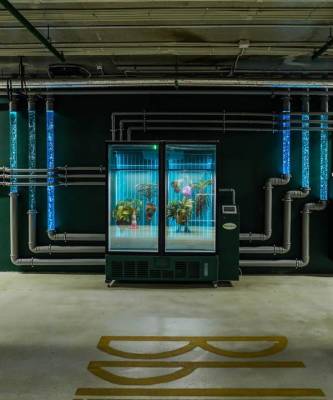 Инсталляция Марины Звягинцевой «Water линия» в «Зарядье»