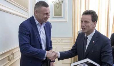 Кличко обсудил с делегацией из Франции инвестиционные проекты в Киеве