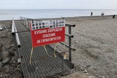 Запрет на купание в Ялте продлили на неделю