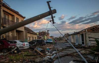 Торнадо в Чехии стал самым мощным из зарегистрированных смерчей за последние 900 лет