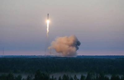 Стартовавшая с Плесецка ракета-носитель «Союз-2.1б» вывела на орбиту спутник в интересах Минобороны