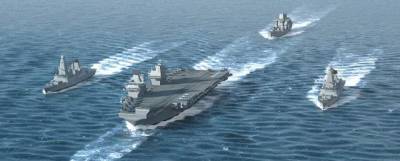 Elizabeth Queenelizabeth - Российские корабли проведут ракетные стрельбы около британского авианосца - runews24.ru - Россия - Кипр