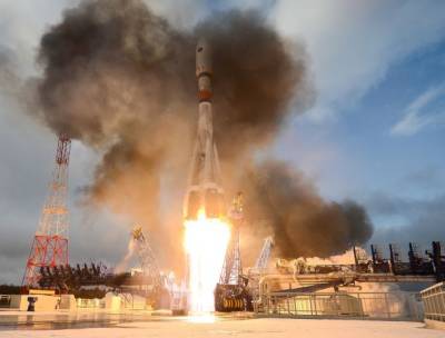 С космодрома Плесецк ВКС провели успешный пуск ракеты-носителя «Союз-2»