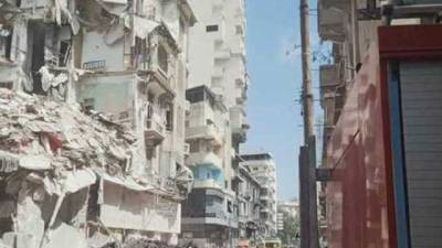 В Египте обрушился жилой дом: под завалами есть люди