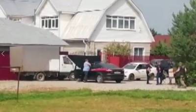 Появилось видео с места стрельбы в Ивановской области, где погиб человек