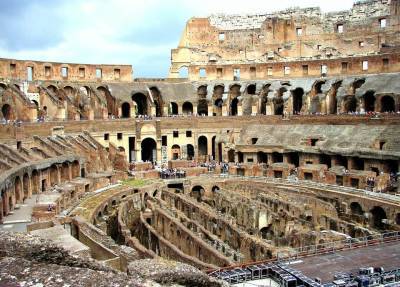 Подземный лабиринт Колизея впервые открыли для публики и мира - cursorinfo.co.il - Италия - Рим - Rome