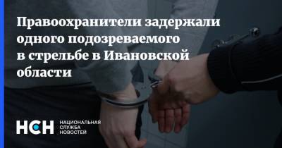 Правоохранители задержали одного подозреваемого в стрельбе в Ивановской области