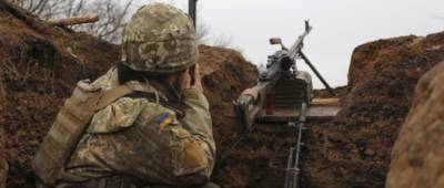На Донбассе в результате обстрела со стороны боевиков погиб украинский военный