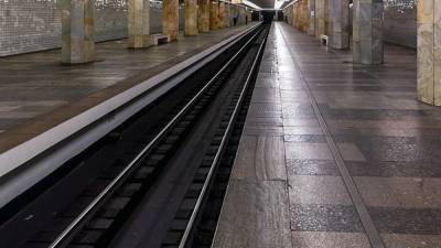 Мужчина упал на рельсы станции "Солнцево" в московском метро