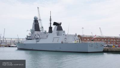 После инцидента в Крыму эсминец Defender встретили в Грузии песнями и плясками
