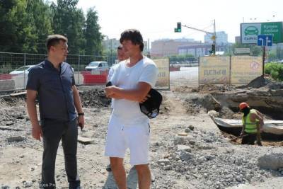 Ясинский проверил ход ремонта моста через Трубеж и других объектов «БКД» в Рязани