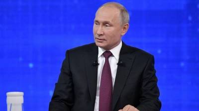 Владимир Путин - Антон Морозов - Определился самый популярный вопрос россиян Путину в рамках Прямой линии - 5-tv.ru - Россия