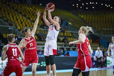 Российские баскетболистки обыграли сборную Испании на Евробаскете