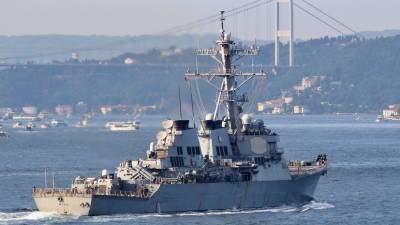 ЧФ наблюдает за американским эсминцем Ross в акватории Чёрного моря