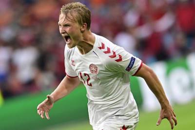Сборная Дании разгромила Уэльс и cтала первым четвертьфиналистом Евро