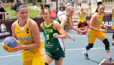 Женская сборная Украины по баскетболу 3×3 вышла на чемпионат Европы-2021