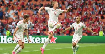 Разогнались и не могут остановиться: Дания победила Уэльс и вышла в четвертьфинал Евро-2020