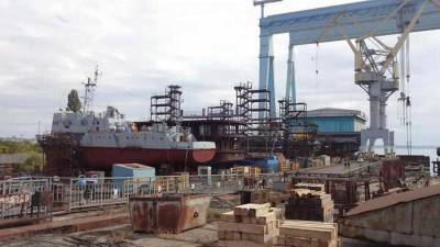 Украинский Черноморский судостроительный завод объявлен банкротом
