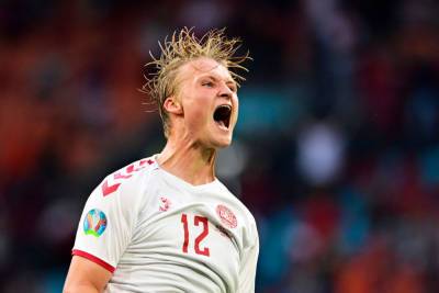 Дания разобралась с Уэльсом и уверенно вышла в четвертьфинал Евро-2020
