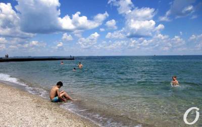 Температура морской воды в Одессе 27 июня: море прогрелось еще на градус