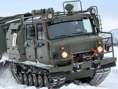 Двухзвенный снегоболотоход «Алеут» увидят участники форума «Армия-2021»