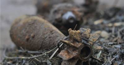 На улице в Мамоново нашли миномётный снаряд