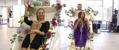 Не хватает Вия: сети впечатлило видео похоронной выставки в Киеве с «живыми мертвецами»