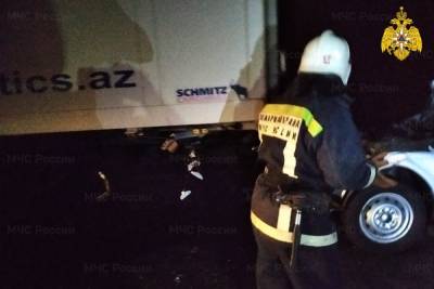 В Севском районе спасатели помогли пострадавшим в ДТП с грузовиком