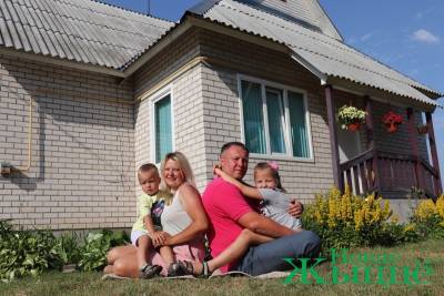 Молодая семья Дедуль из Новогрудчины – пример того, как реализовать себя в сельской местности
