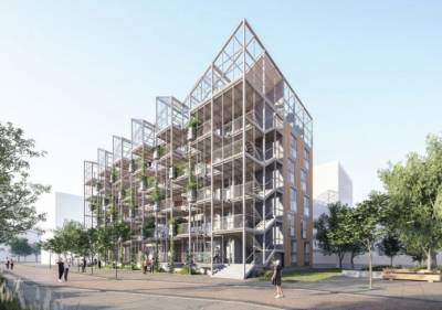 В Германии построят жилую теплицу на полсотни квартир