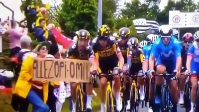 Первый день велогонки Тур де Франс омрачился массовой аварией