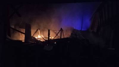 В МЧС сообщили подробности ночного пожара в Смоленске