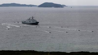 Корабли ВМС Китая зашли в территориальные воды Японии у островов Сенкаку
