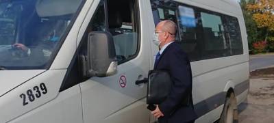 Пассажирка автобуса в Карелии пожаловалась на кондуктора, отказавшегося надеть маску