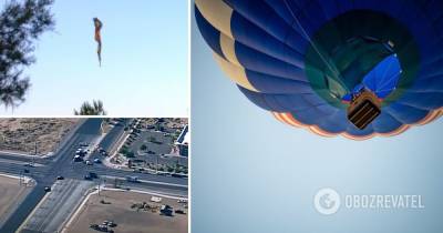 Воздушный шар упал в Нью-Мексико – погибли пять человек, фото и видео
