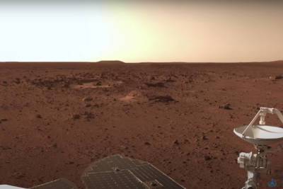 Космическое управление Китая выложило видео с Марса