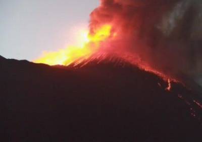 Последствия извержения самого активного вулкана Европы Этны на Сицилии. ФОТО. ВИДЕО