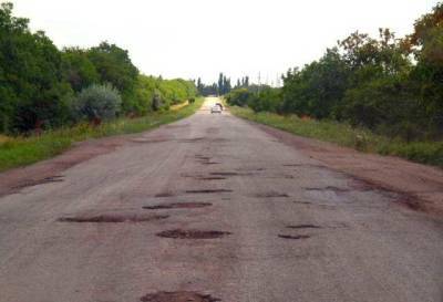 В Херсоне на ремонте дорог украли 290 тысяч гривен