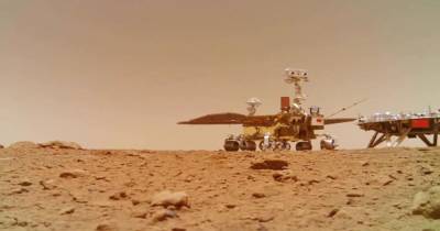 Китай опубликовал видео с Марса, снятое во время миссии "Тяньвэнь-1"