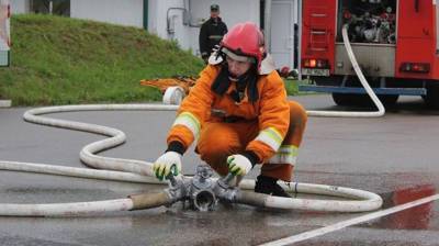 Участниками республиканского слета юных спасателей-пожарных в "Зубренке" стали 6 команд