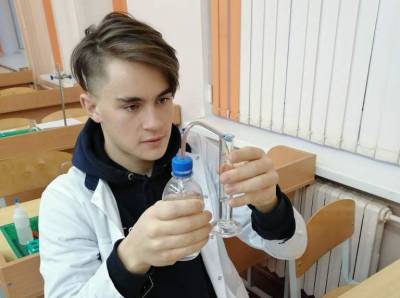 A brilliant Grodno schoolboy wins international chemistry Olympiads and knows everything about difficult tasks