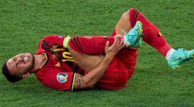 Эден Азар получил травму в поединке против Португалии