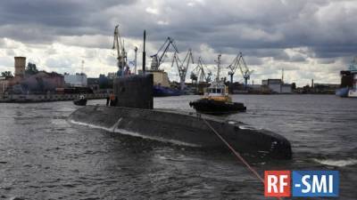 Подлодка «Магадан» вышла на заводские ходовые испытания в Балтийское море