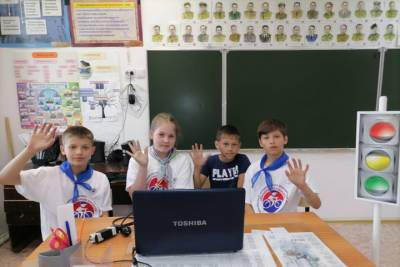 Инспекторы ГИБДД в Томской области проводят онлайн-уроки безопасности дорожного движения